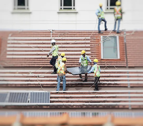 Rayenna installation team at work