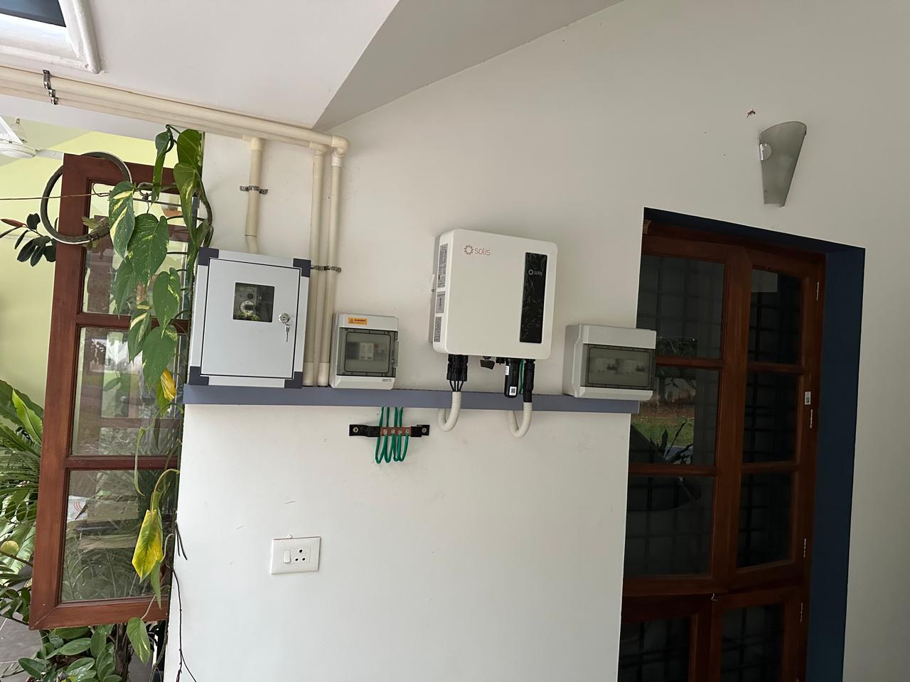 5 kW solar installation for Arun in Kollam