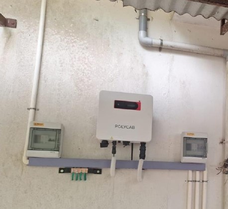 Babu — North Paravur · 5 kW സോളാർ ഇൻസ്റ്റാളേഷൻ