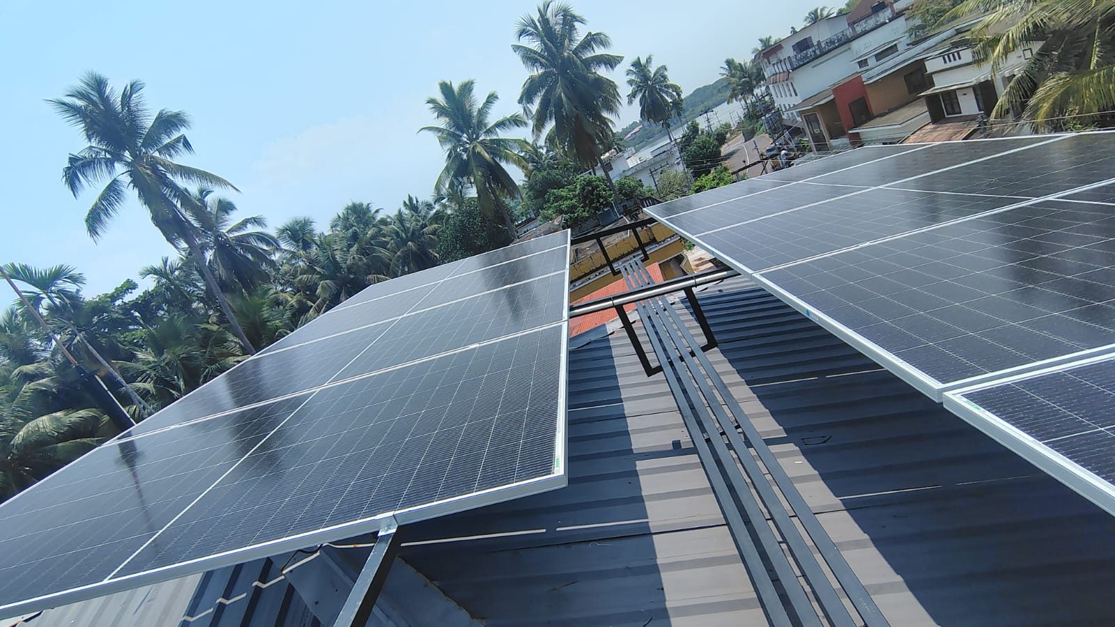 5 kW solar installation for Jelees in Mahe