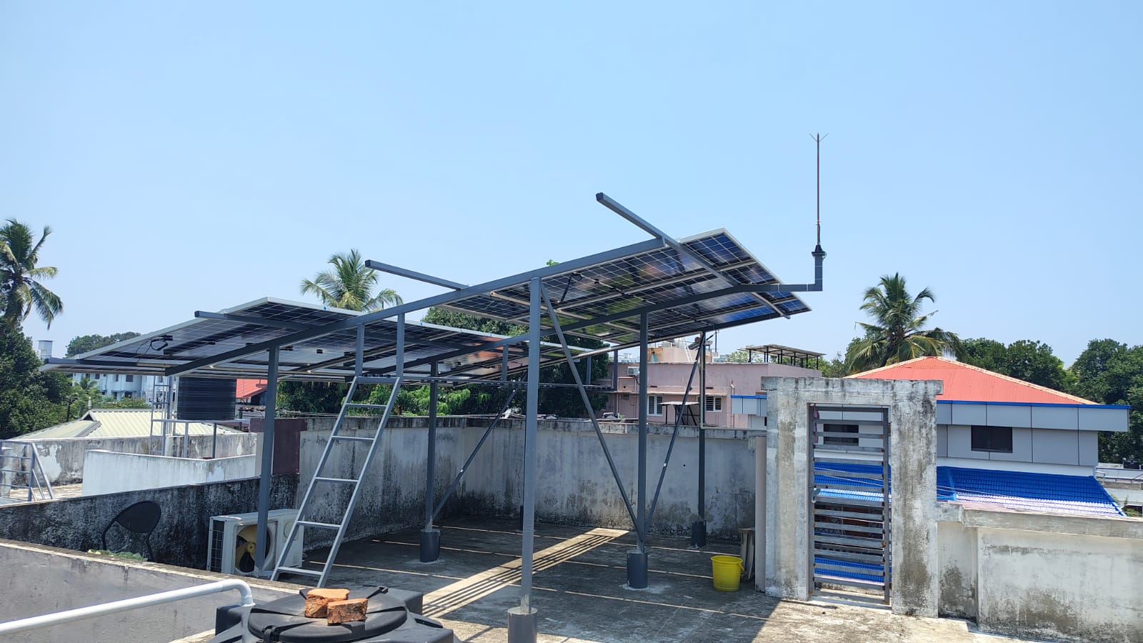 Saphiya – 5 kW solar installation in Edapally