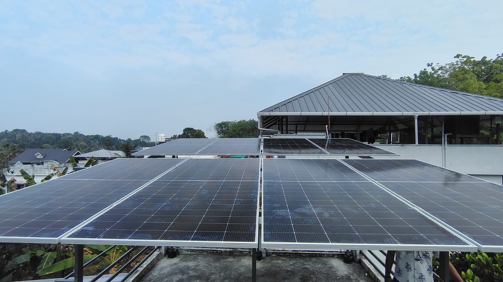 Vishnu T.V. – 5 kW solar installation in Mulanthuruthy